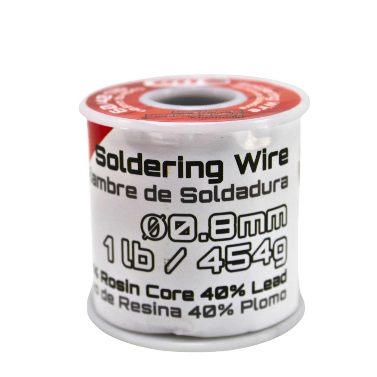 Rosin Core Solder Wire 1 Lb Spool -60% Rosin 40% Lead 0.8Mm Ideal For Electronics And Diy Projects Pipemans Installation